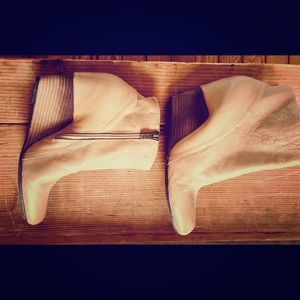 Leather Wedge Bootie!